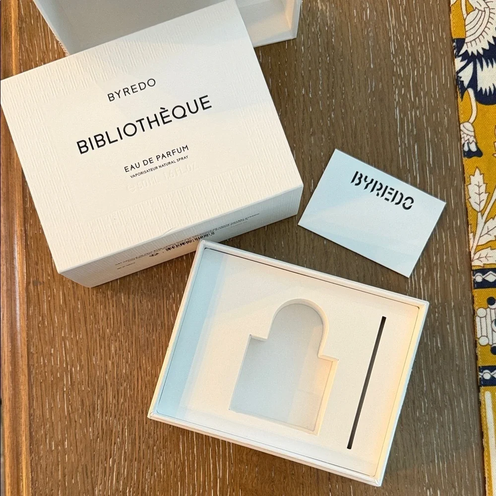 EMPTY BOX Byredo Bibliothèque Eau de Parfum